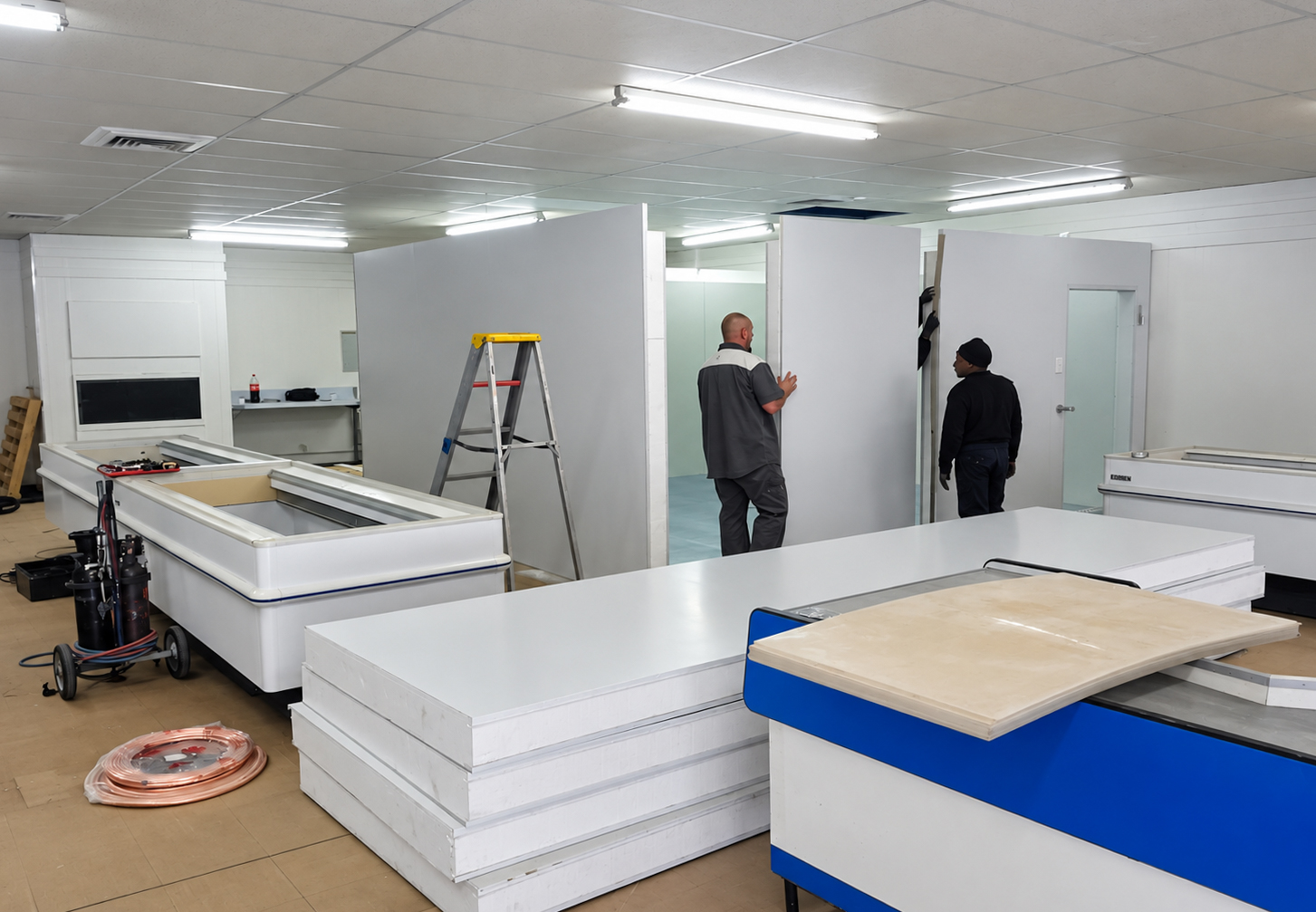 Centigrade cold room installation 2