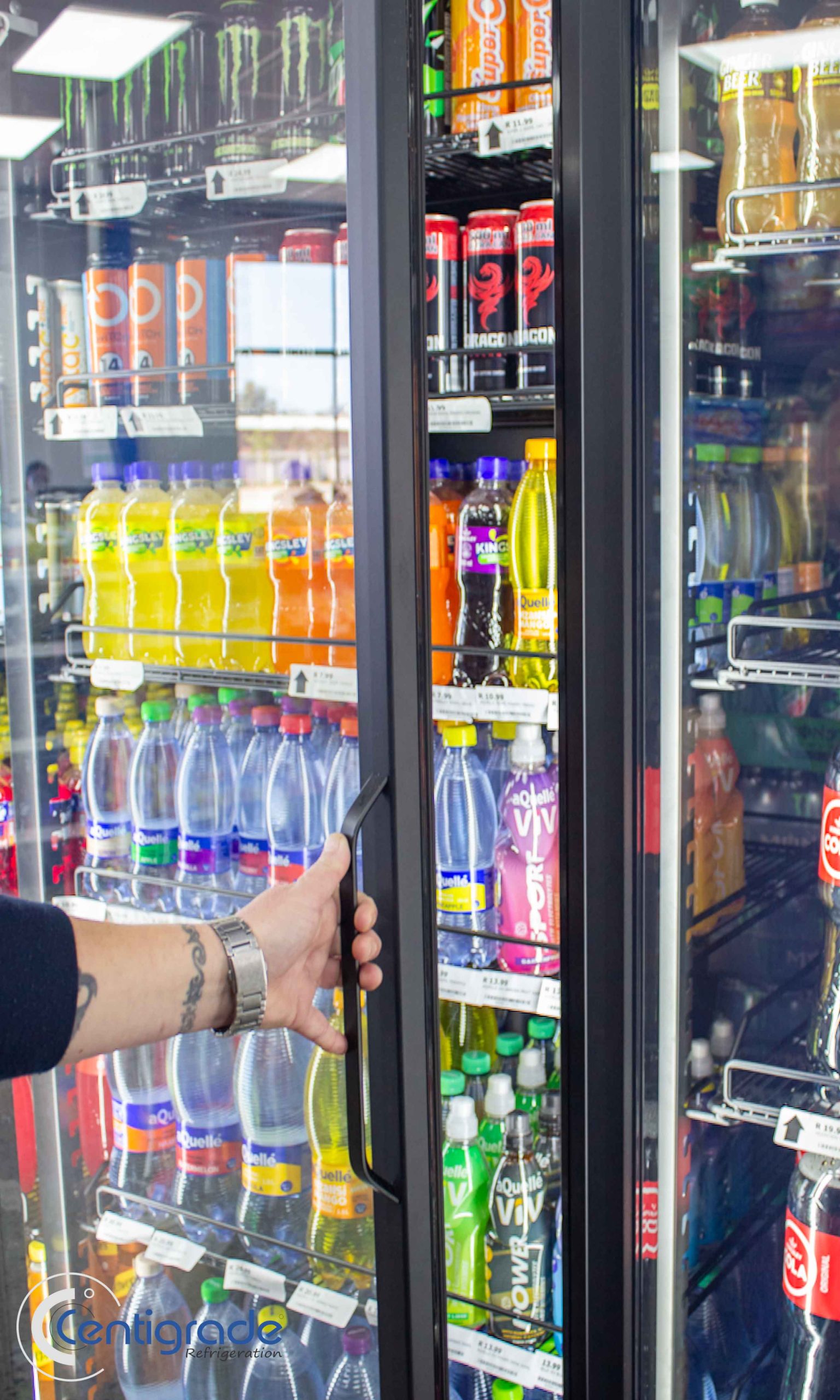 Centigrade glass door refrigeration 5