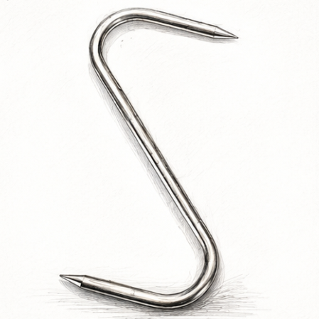 Stainless steel S hooks